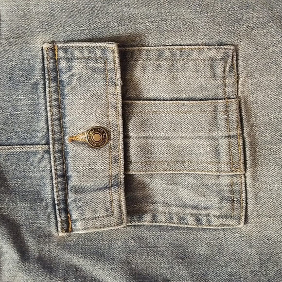 Denim Cargo Shorts - Picture 3 of 6